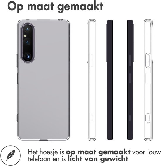 Accezz SH00062330, Sony, Xperia 1 V, Transparent