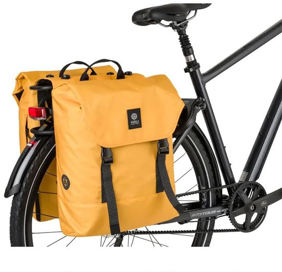 AGU Essentials DWR Dubbele Fietstas Urban Klickfix Zwart - 36 L van AG — afbeelding 4