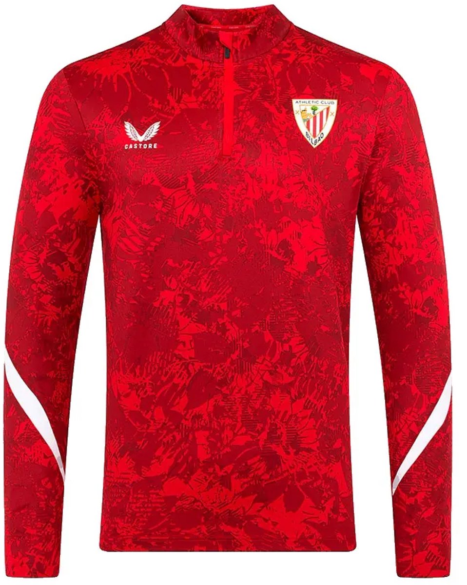 Castore Athletic Club 25/26 Voor De Wedstrijd Lange Mouw Poloshirt Rood M Man