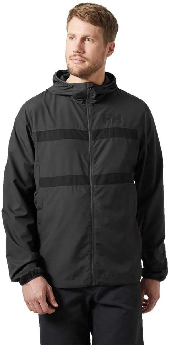 Helly Hansen Salt Striped Windjack Zwart M Man