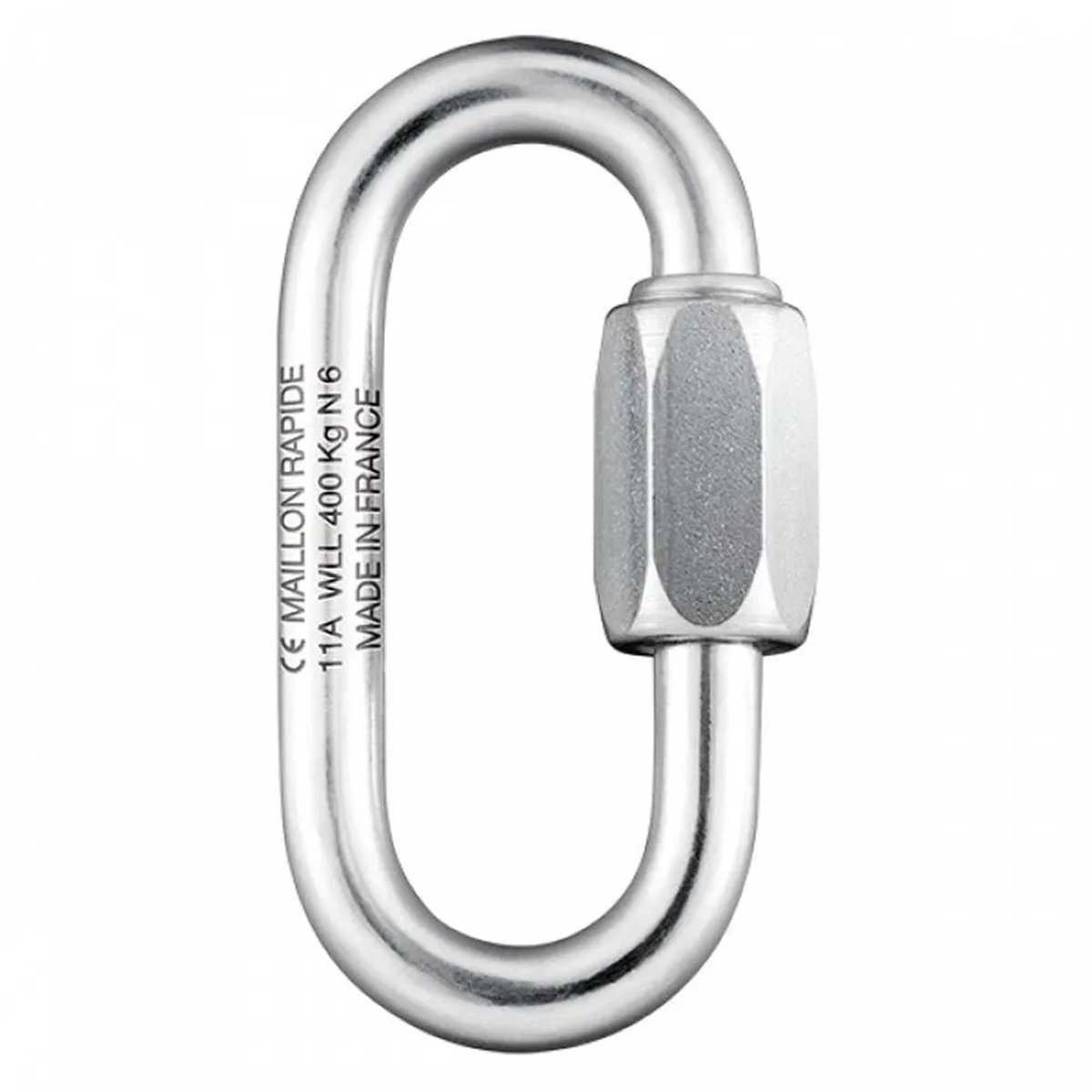Beal Maillon Standard Galva Karabijnhaak Zilver 10 mm