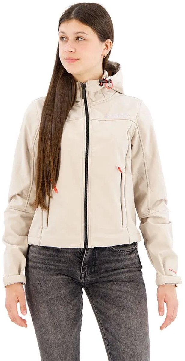 Superdry - Softshell trekkerjas met capuchon - Dames