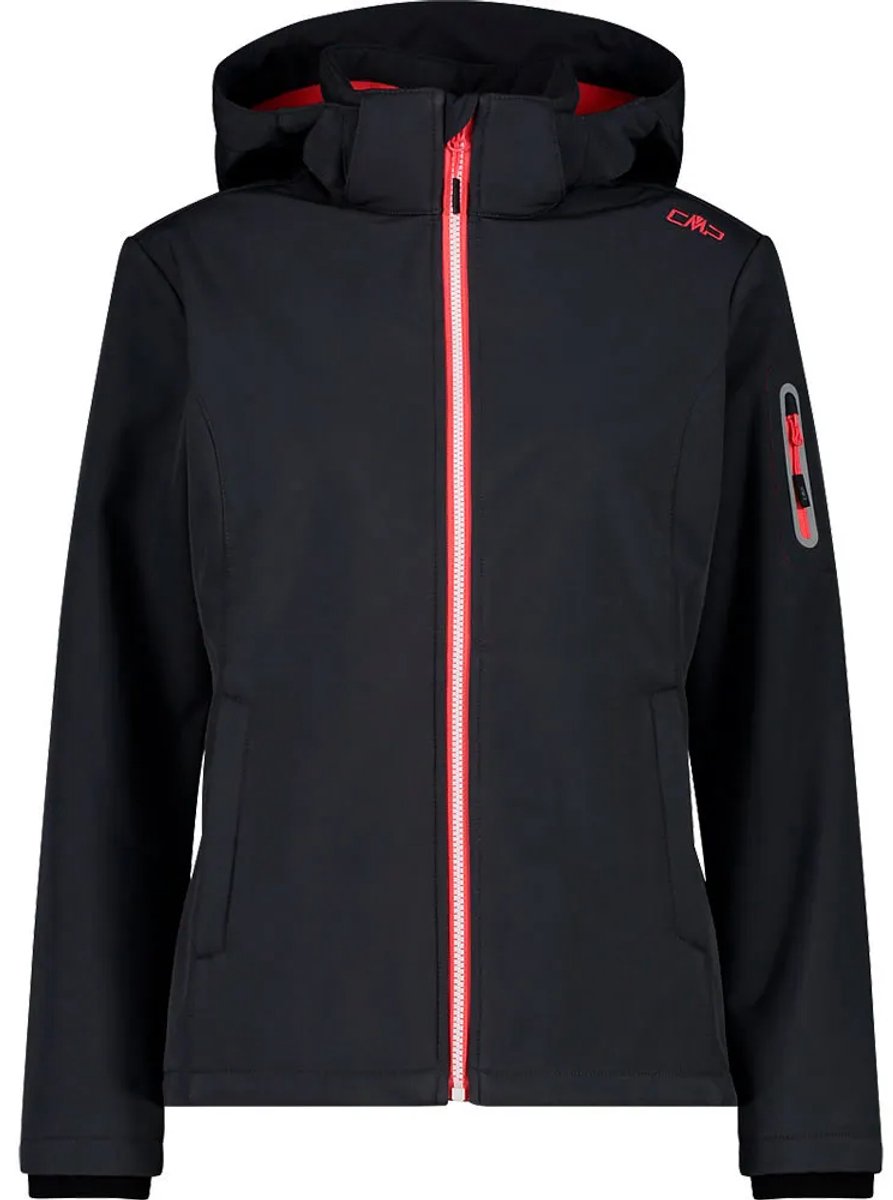 Cmp 39a5006 Softshelljack Zwart 2XL Vrouw