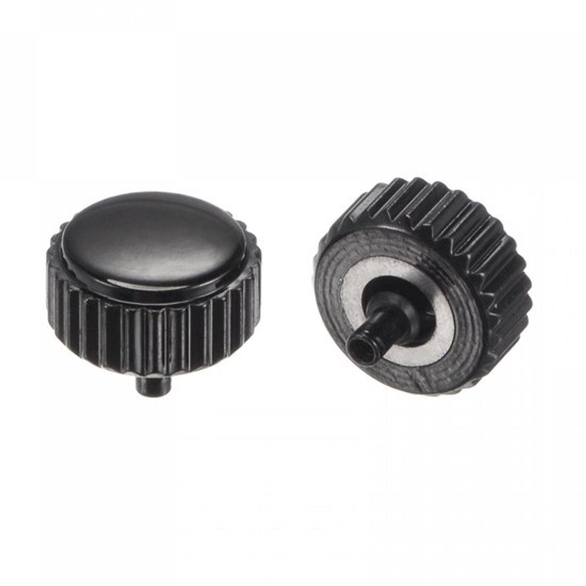 KARZO - Crown view vervangingsonderdelen SUS304 hoofd lange hand klokaccessoires 6x7mm 2 stuks