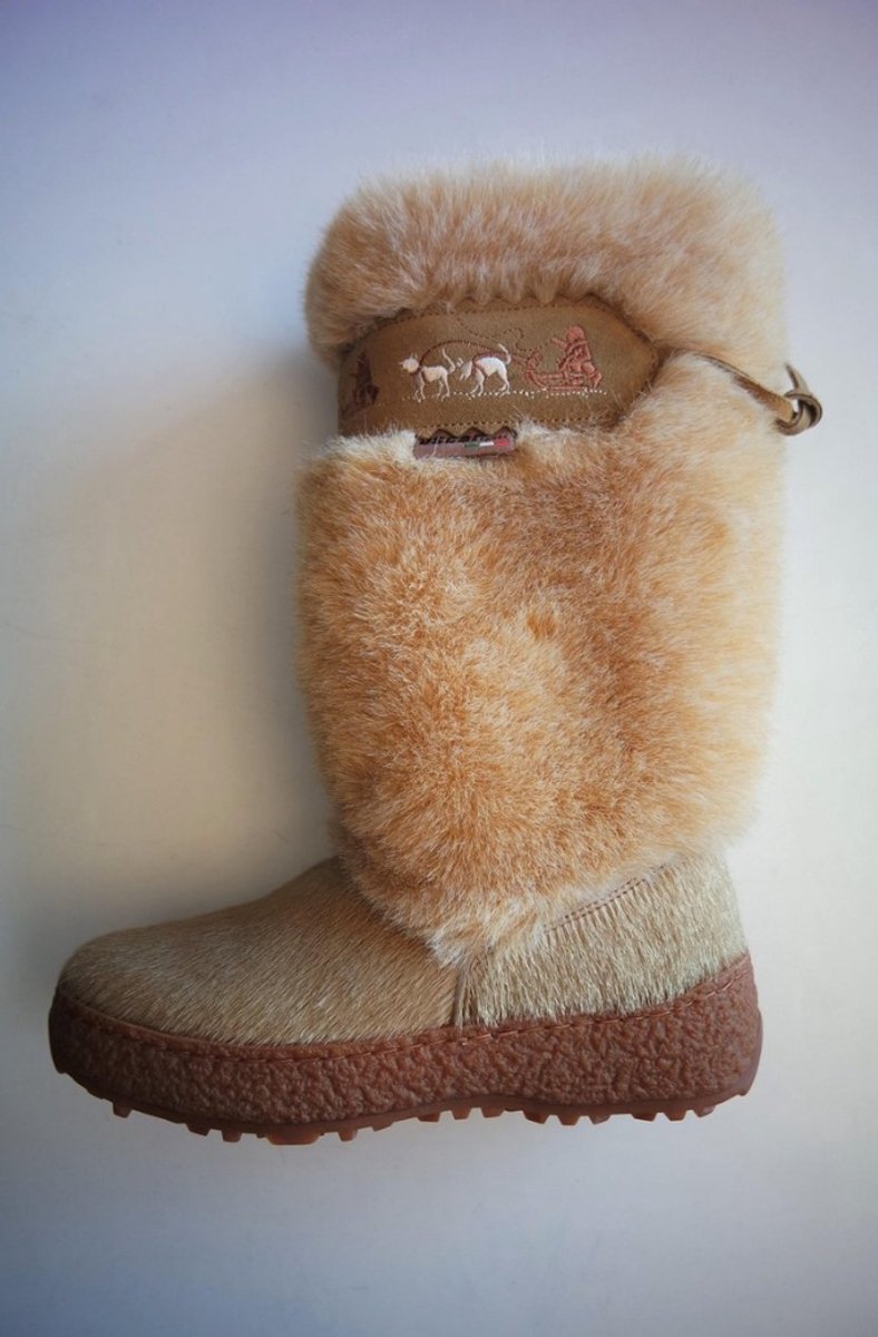 Oscar Sport - Cris-Ecol Boots - Gevoerde Laarzen/ Snowboots - Beige - Maat 34