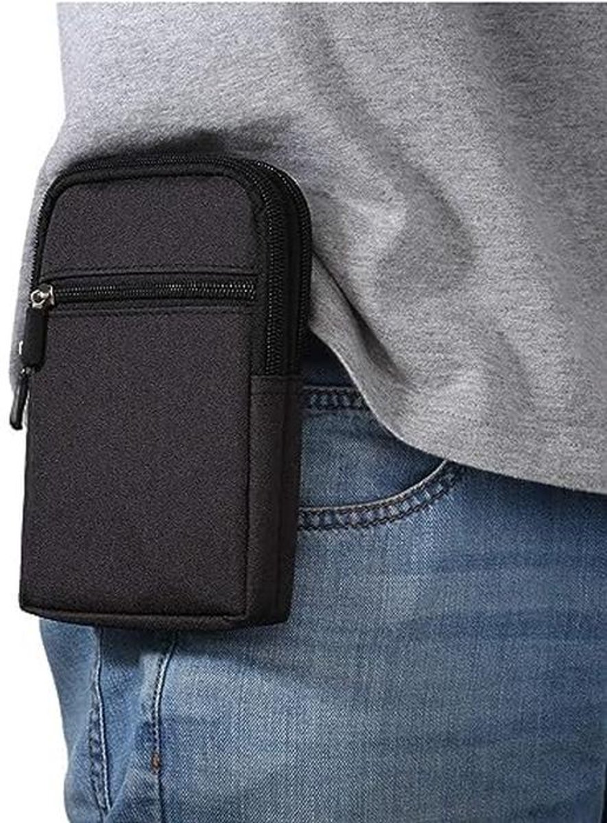 Universele riemtas met clip voor mobiele telefoon en accessoires