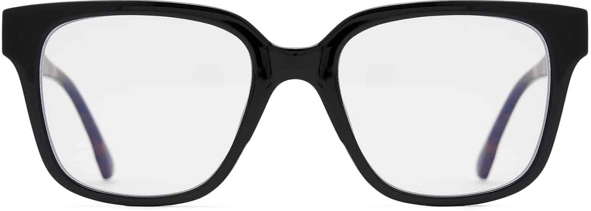 Nordic Projekt Salem leesbril +3.50 Zwart montuur - Tortoise poot - Groot vierkant