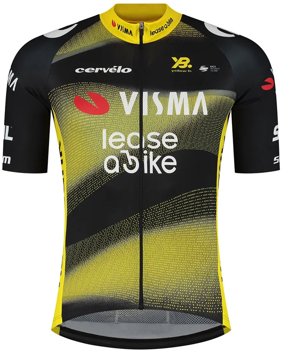 Tvl Team Visma Lease A Bike Tdf25 Replica Korte Mouw Wielertrui Groen M Man