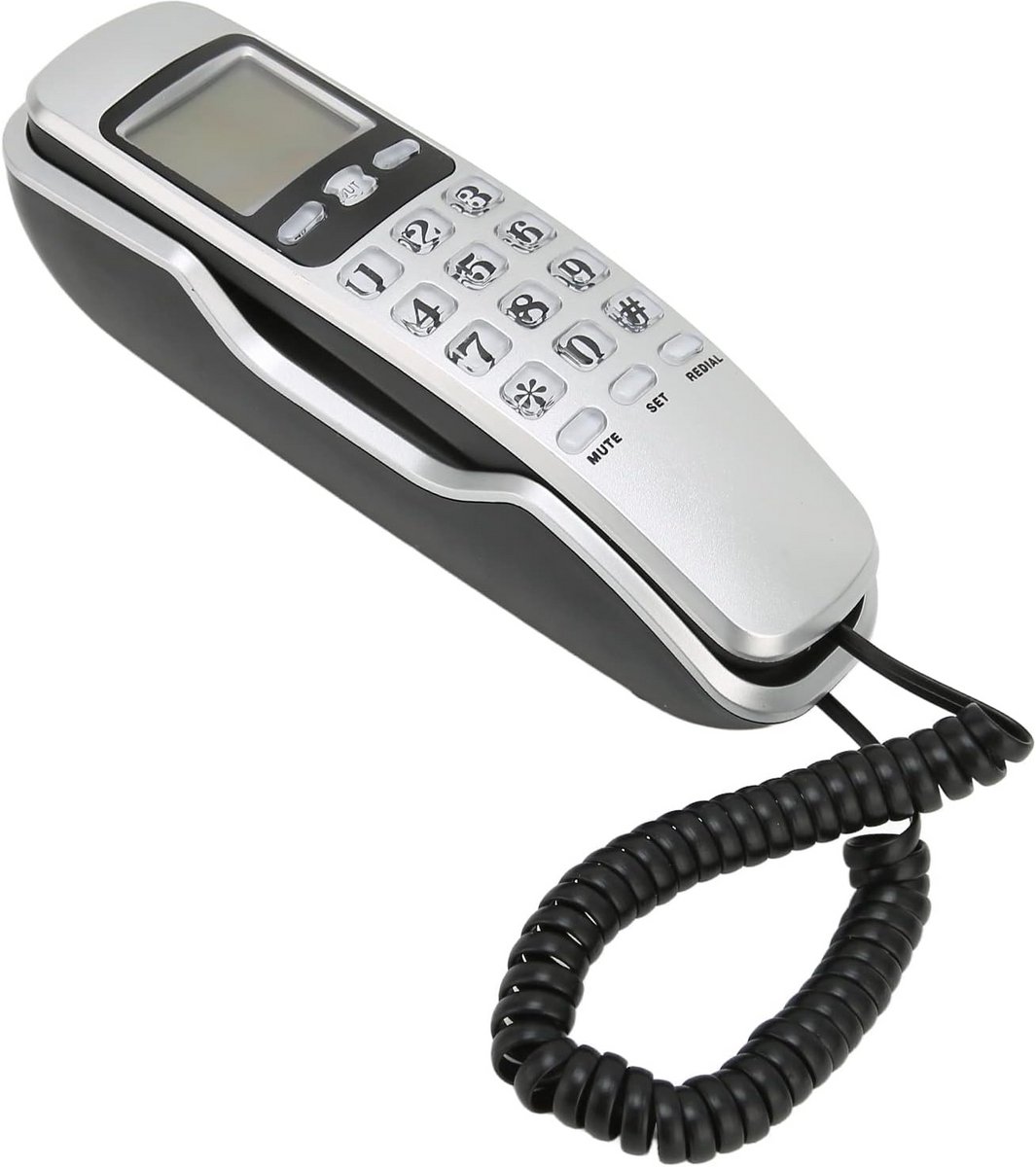 Bedrade Telefoon voor Thuiskantoor - Multifunctionele Vaste Telefoon met LCD-scherm en Nummerherkenning