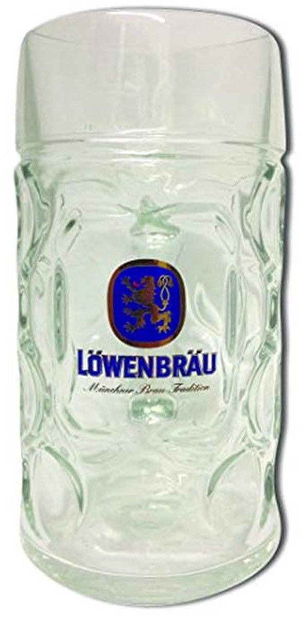 Oktoberfest Bier Glas - Licht en Goudkleurig