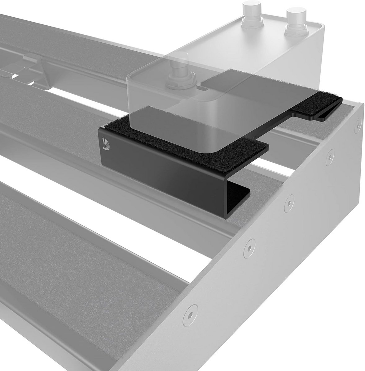 Pedalboard Riser voor Gitaar - Verhoogt 1" met Ingebouwde Uitsnede voor Kabelrouting
