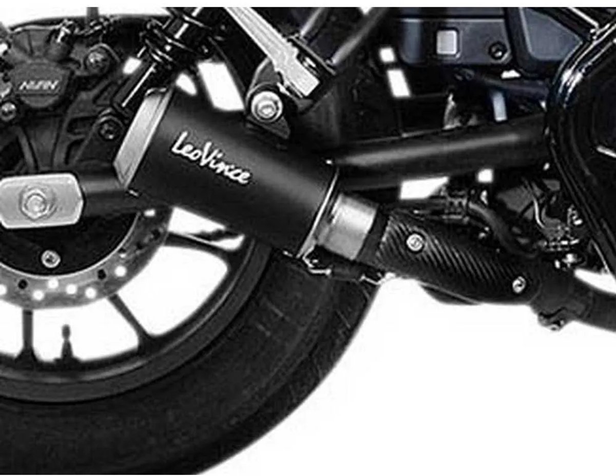 Leovince Lv-10 Honda 15224b Niet Gehomologeerde Slip-on Uitlaatdemper Zwart Not Homologated