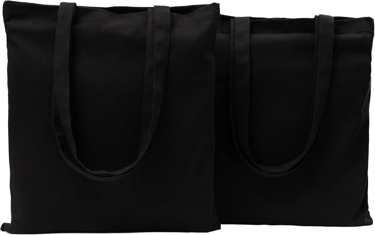 Tote Bags Unisex-Adult 220g 38x42cm (2-Pack)