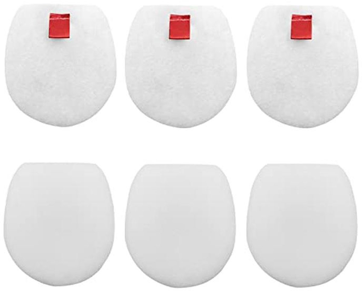 3-Pack Duo Clean Vervangfilters voor Draadloze Stofzuiger