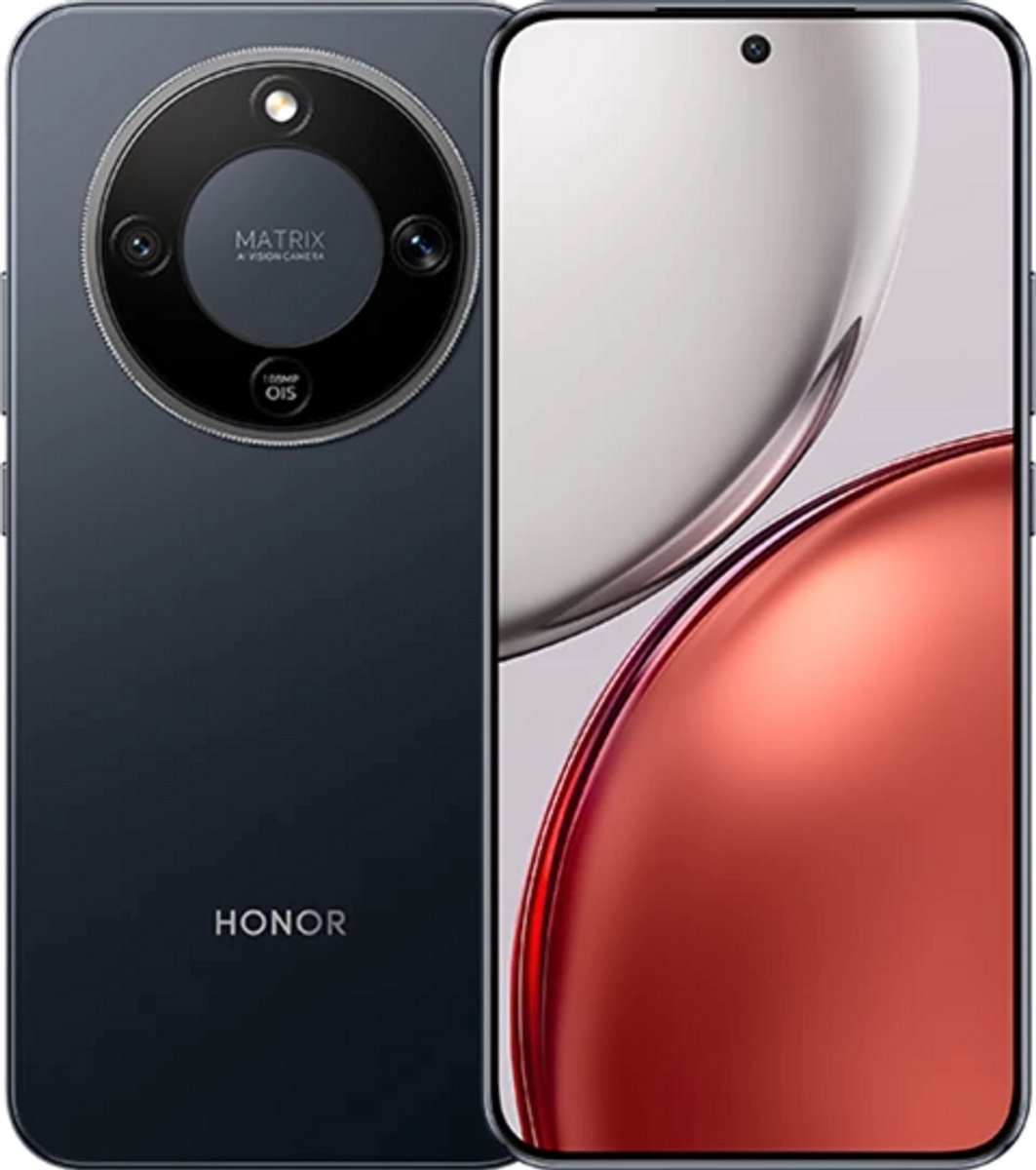 HONOR Magic8 Lite 5G Smartphone - 8+256GB - Zwart - 7500mAh - 66W - 108MP OIS - 6,79" 120Hz AMOLED - IP69K - Simlockvrij