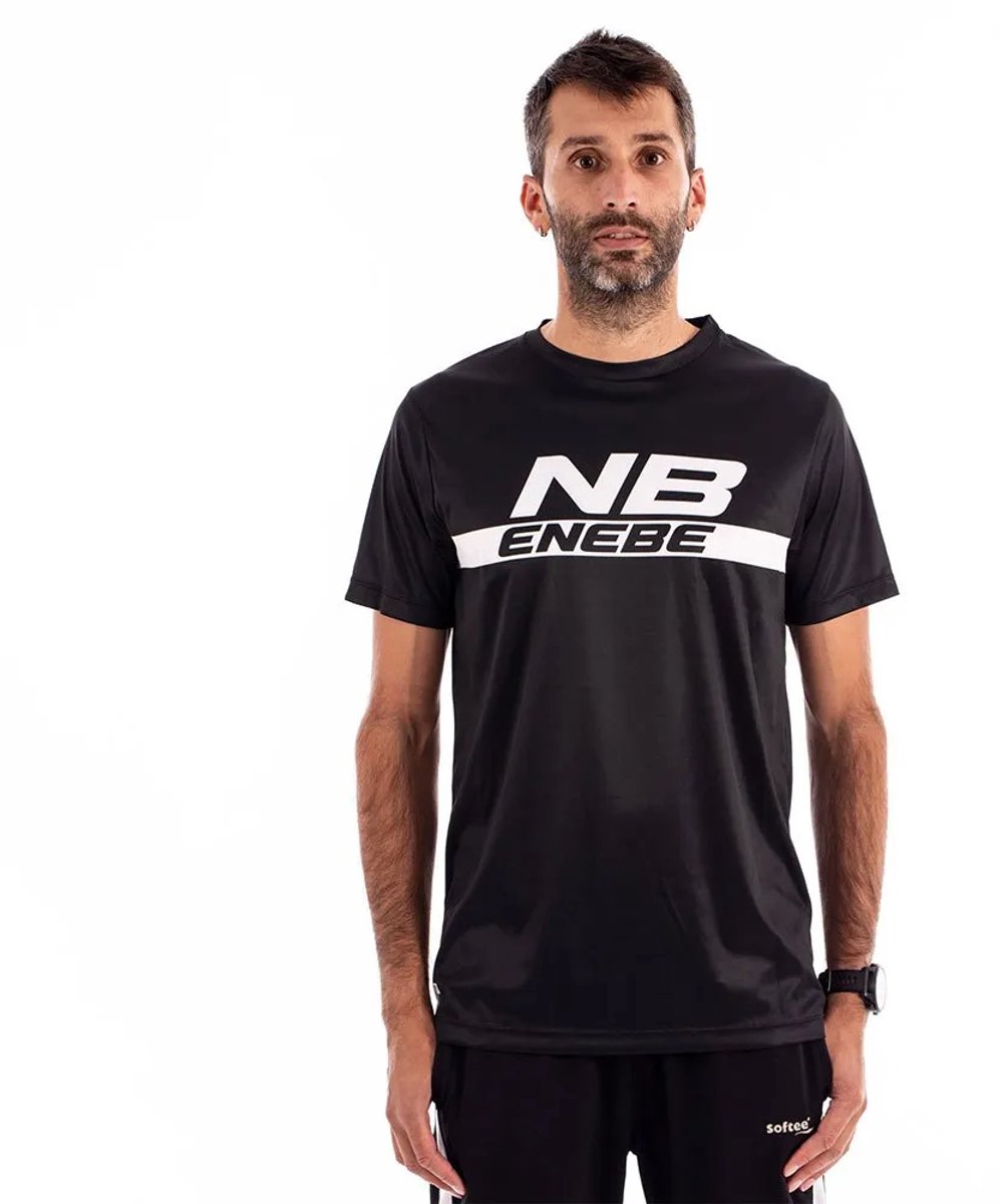 Enebe Kaiser T-shirt Met Korte Mouwen Zwart 2XL Man