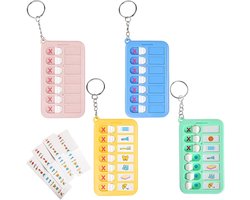 Famanu - Checklist borden set van 4 – Herbruikbare takenplanner voor ADHD en dementie – To do lijst voor gezin en school