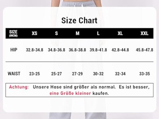 Hoge Taille Joggingbroek Dames, Comfortabele Sportbroek met Wijde Pijpen — afbeelding 4