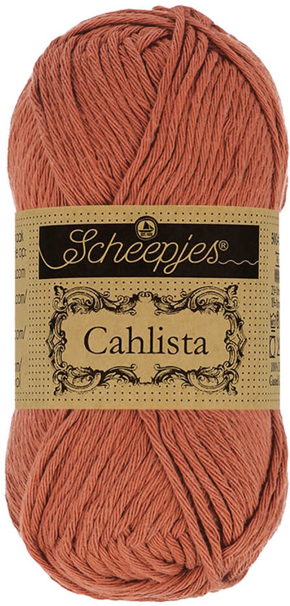 Scheepjes Cahlista Brick Red (504)