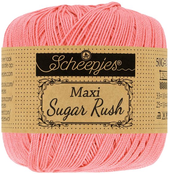 Scheepjes Maxi Sugar Rush- 409 Soft Rosa