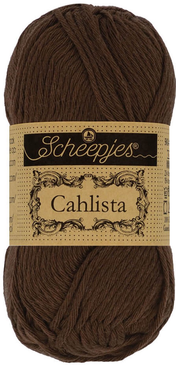 Scheepjes Cahlista Black Coffee (162)