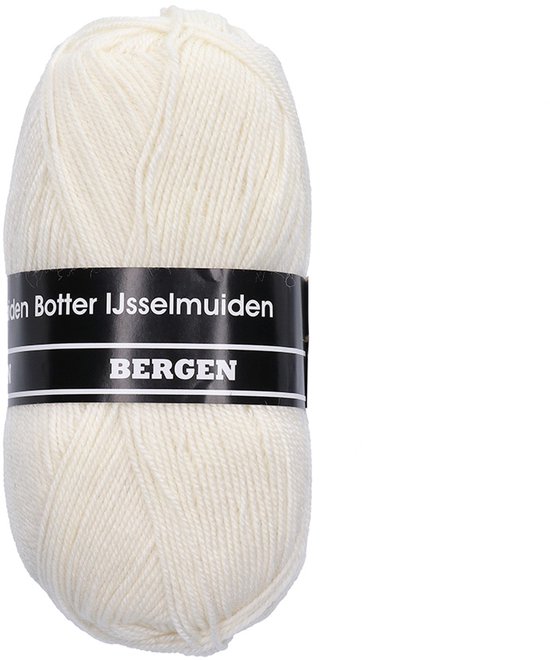 Botter Bergen 002 ecru. [ SOKKENWOL ] a 100 GRAM.
