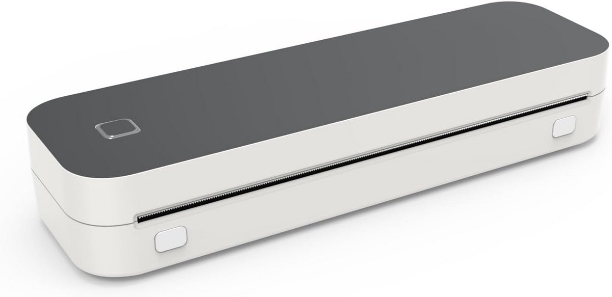 Draagbare Bluetooth Thermische A4 Printer voor Android, iOS en Laptop - Inktloze Mobiele Printer voor Thuis en Kantoor