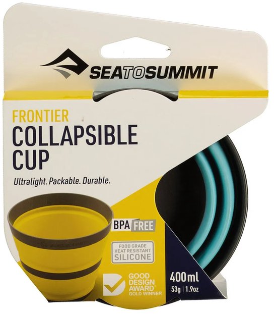 Sea To Summit Frontier UL Collapsible Cup - Blue - one-siz van Sea to Summit — afbeelding 2