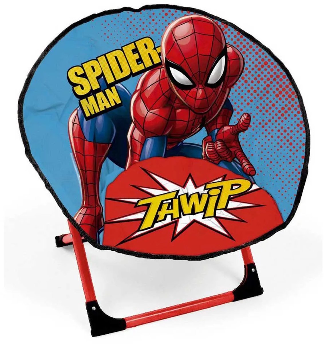 Arditex Marvel Moon Spiderman Stoel Rood Kinderen