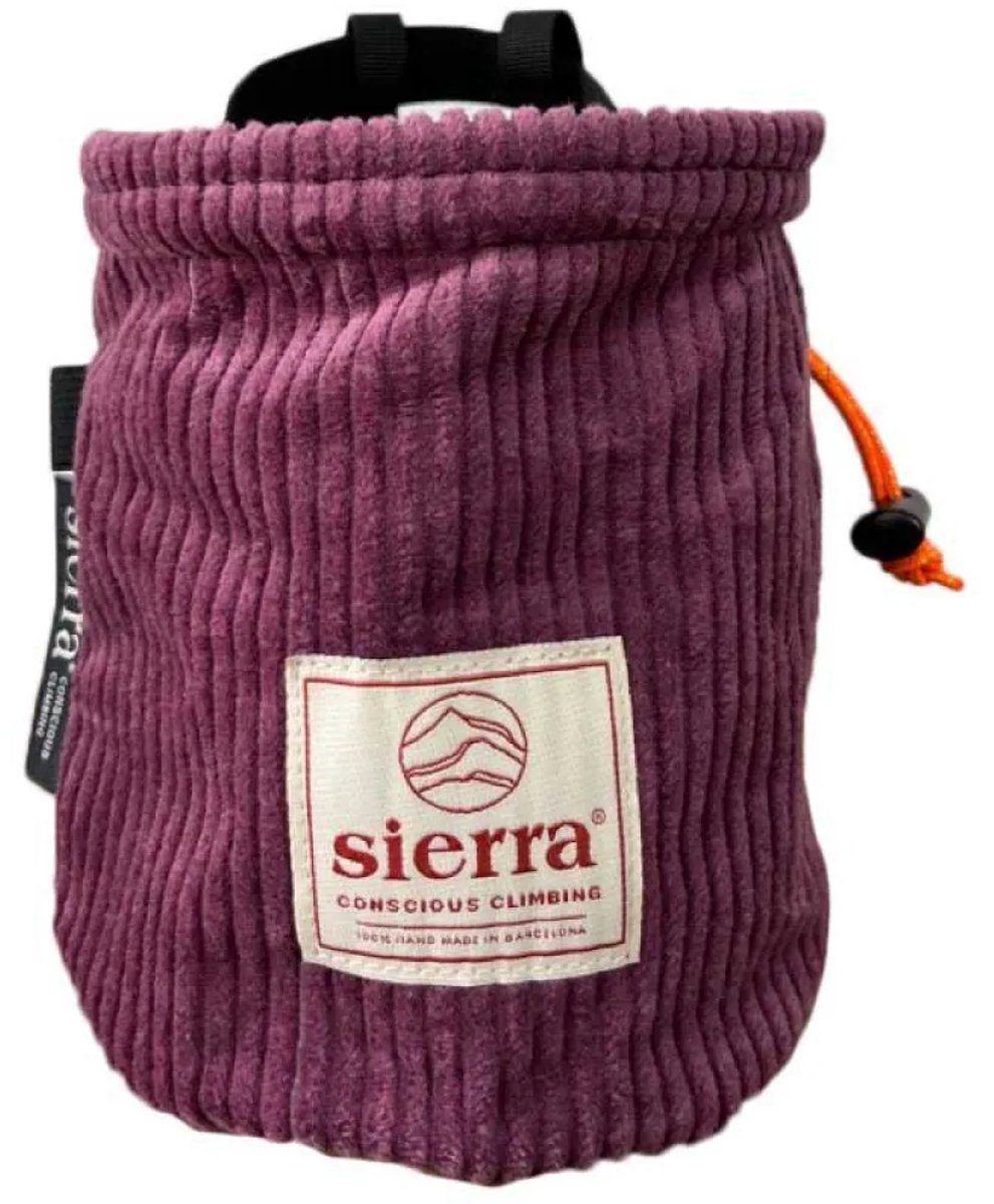 Sierra Climbing Tube Nat Plus Krijtzak Paars