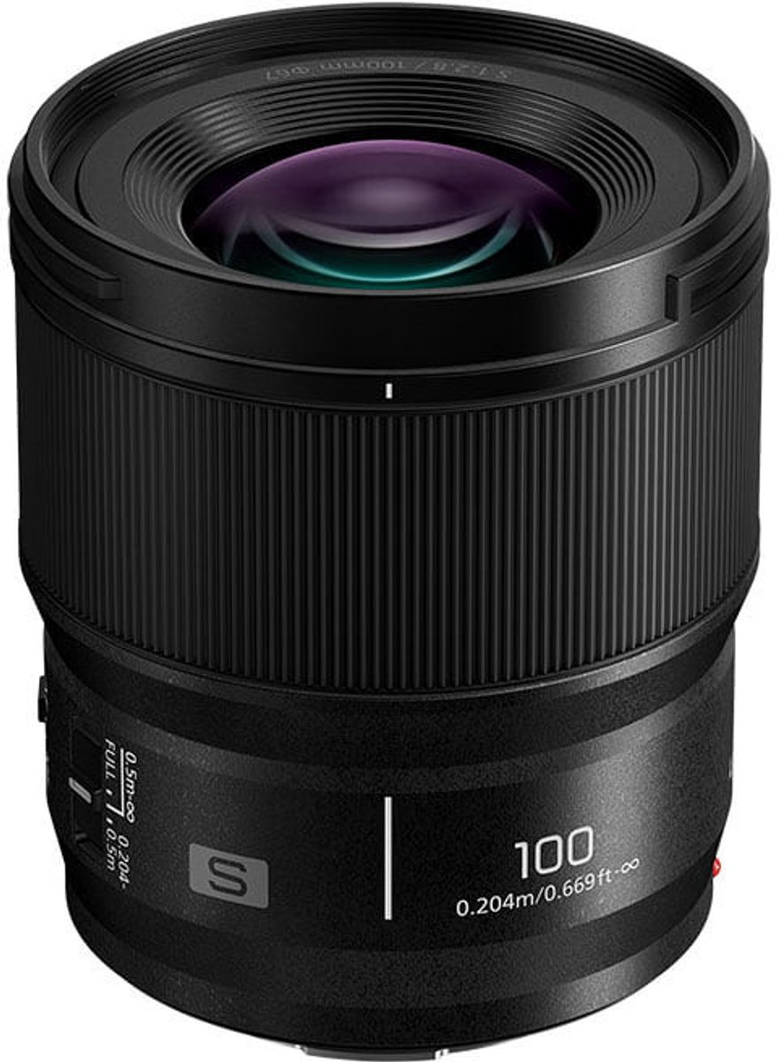 Panasonic Lumix S MILC Macrolens Zwart