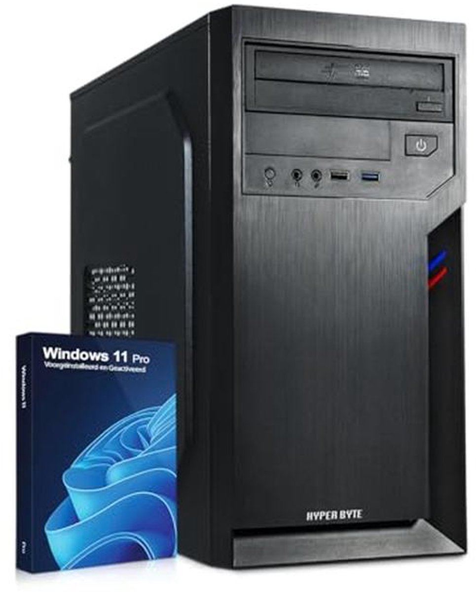 Krachtige Office PC met 3.4 GHz Processor | 8 GB RAM | 240 GB SSD | Windows 11 Pro | Wifi | Snelle Desktop Computer