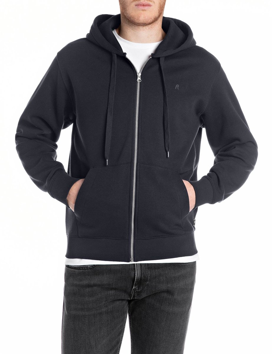 Replay Heren Sweatshirt regular fit Blauw 3XL Volwassenen