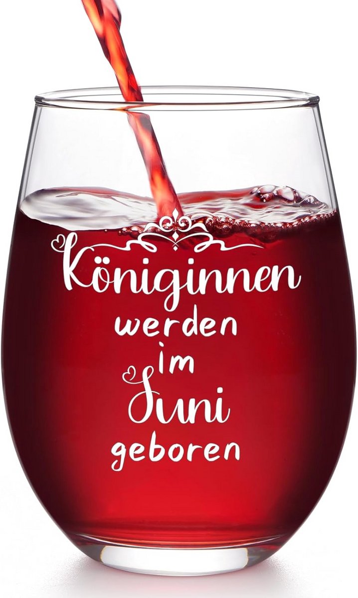 Grappig Wijnglas Cadeau voor Vrouwen - Verjaardagscadeau voor Vriendinnen en Moeders