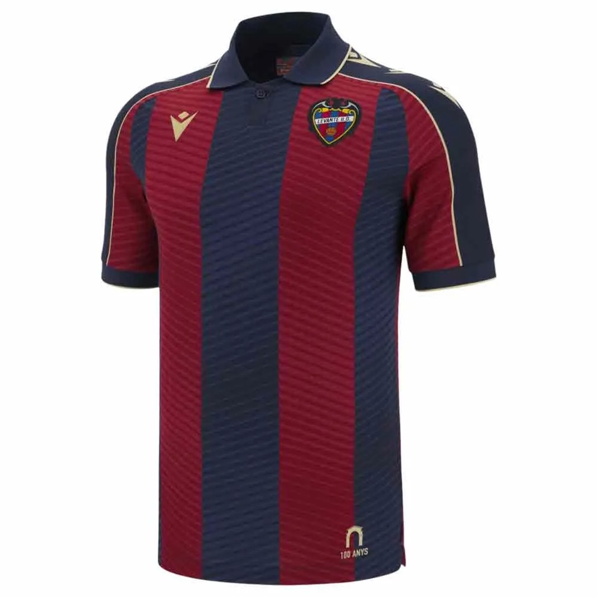 Macron Levante Ud 25/26 Thuis T-shirt Met Korte Mouwen Rood XL Man