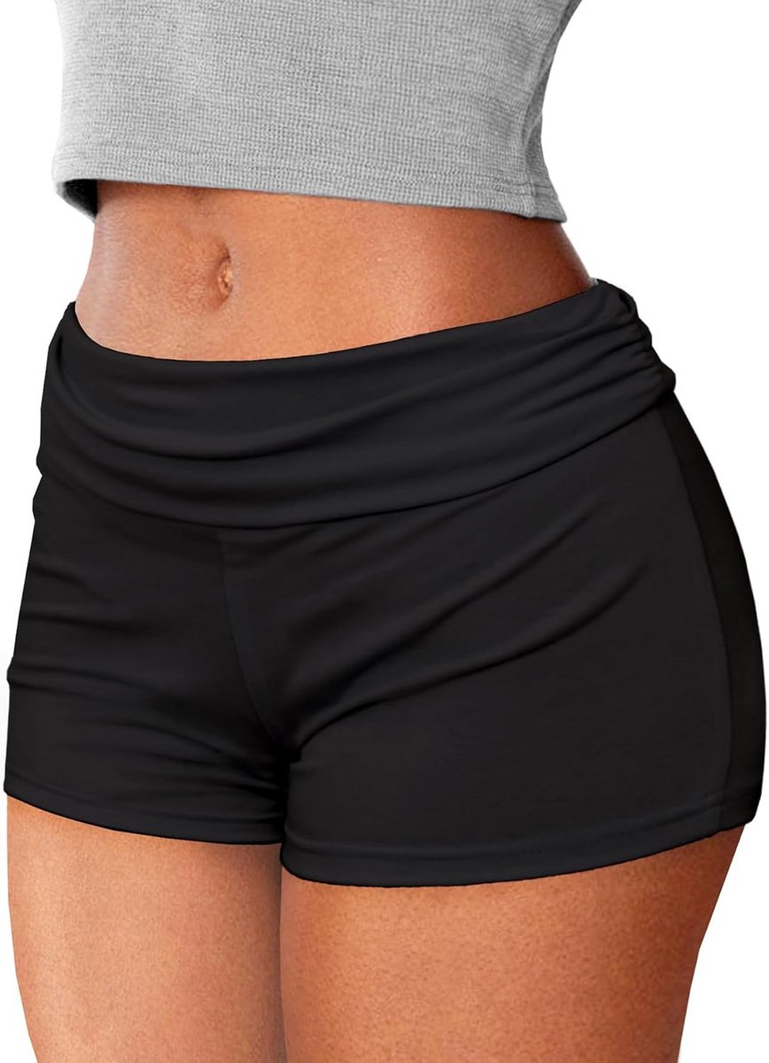 Vrouwen Zomer Hot Pants Slapende Shorts Vouwbare Lage Taille Sexy Pyjama Broekjes