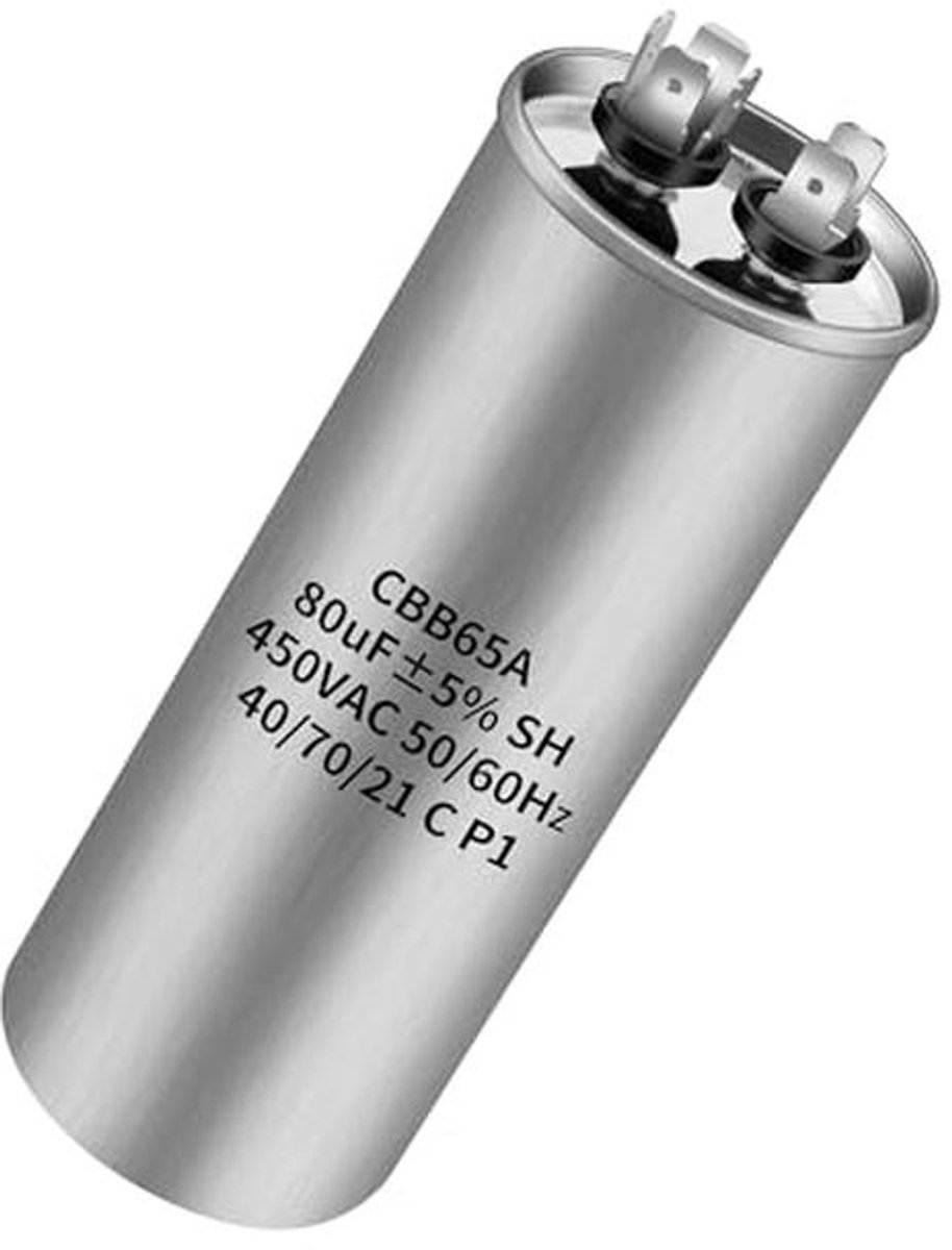 CBB65 80uF 450V AC Compressor Startcondensator voor Airconditioners