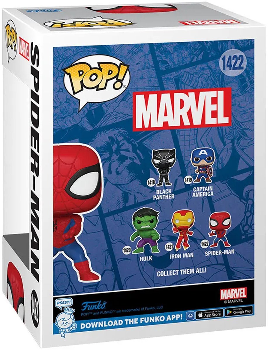 Funko Pop! Marvel: Spider-Man #1422 (New Classics) — afbeelding 3
