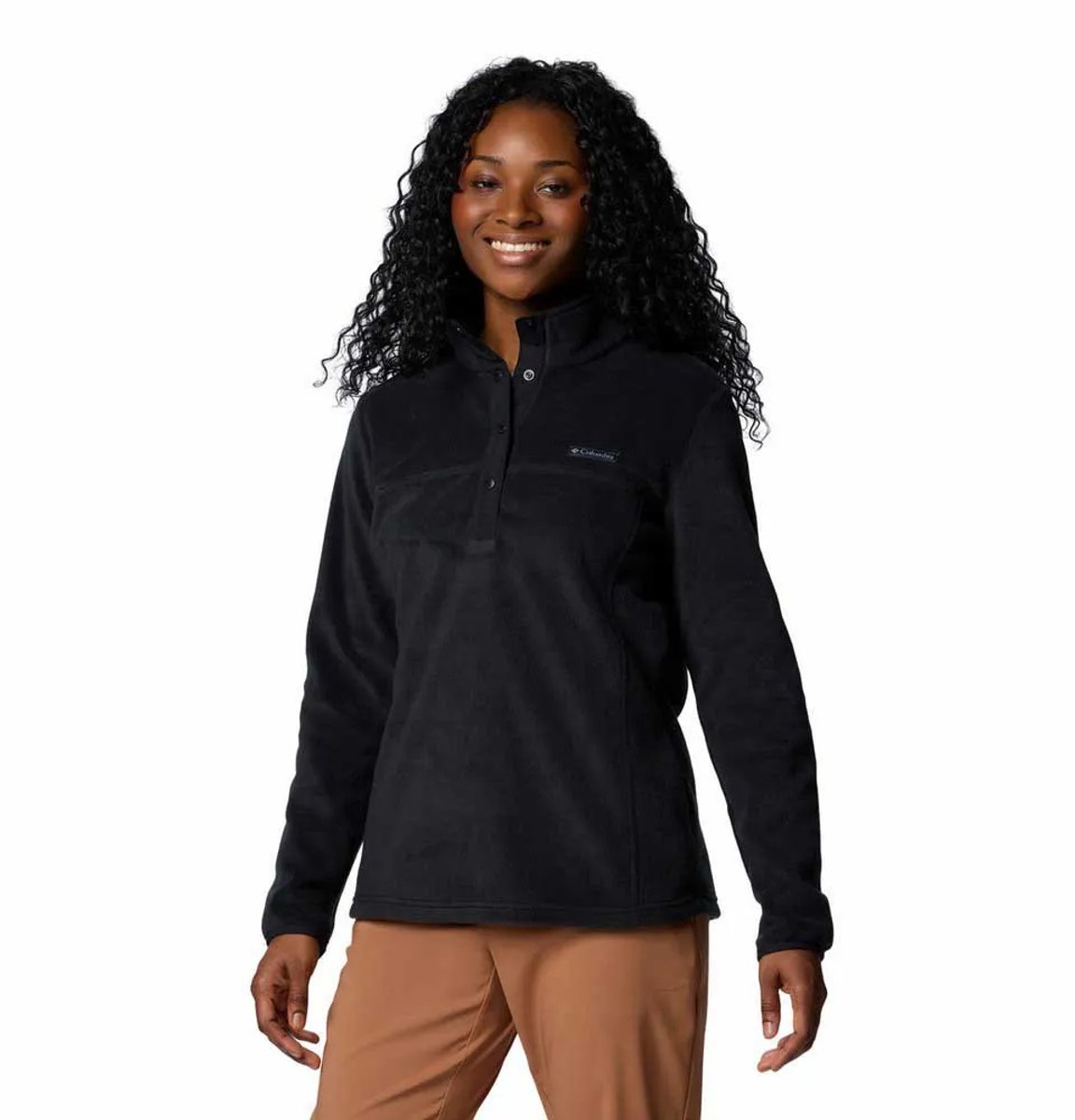 Columbia Benton Springs™ 1/2 Snap Pull Over II Dames Outdoorvest - Black — cadeau in Cadeau-ideeën - foto 3