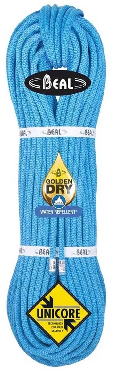 Beal Opera 8.5 Golden Dry enkel- dubbel en tweelingtouw blauw 60 meter