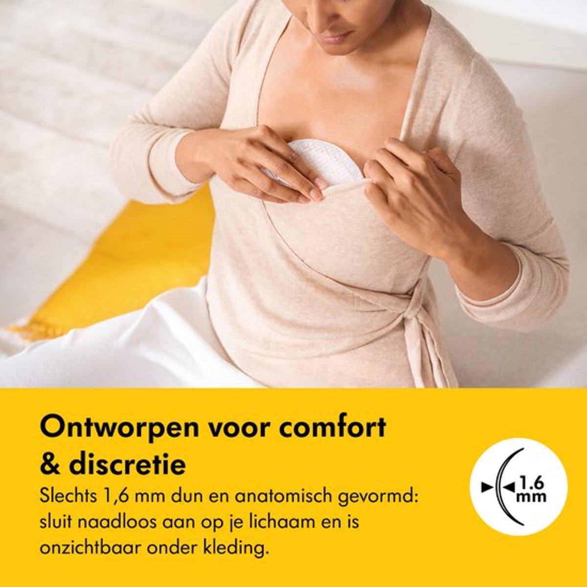 Medela Motion InBra dubbel + Ultra-ademende zoogkompressen 60 stuks thumbnail 6
