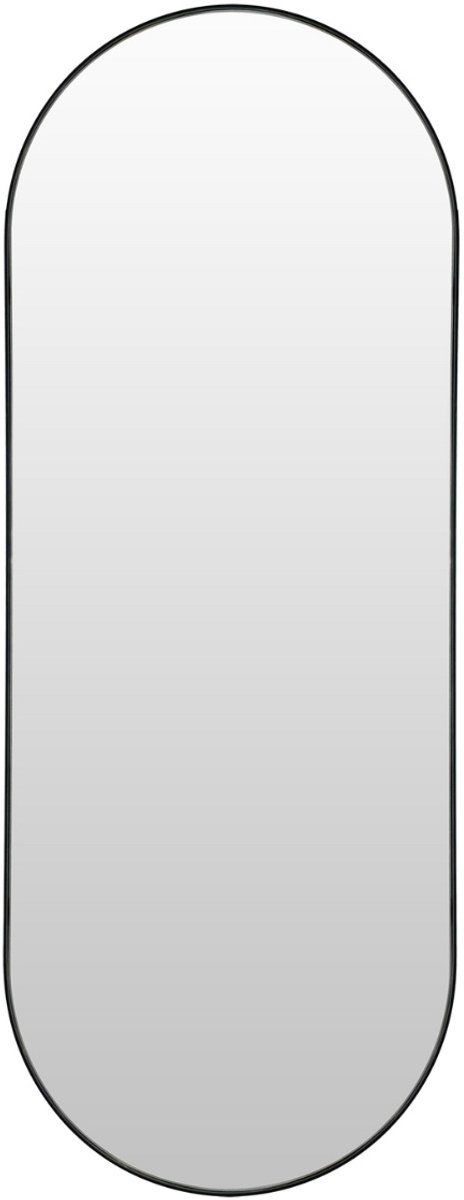SCENA LIVING Decoratieve hangspiegel ALVA, 80 x 30 cm Zwart