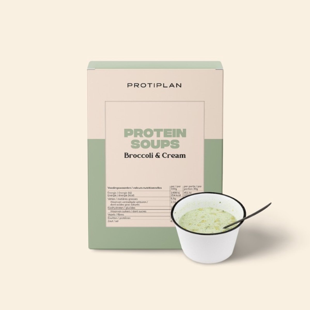 Protiplan - Broccolisoep - 7 x 30 g - Eiwitrijk - Gezond afvallen