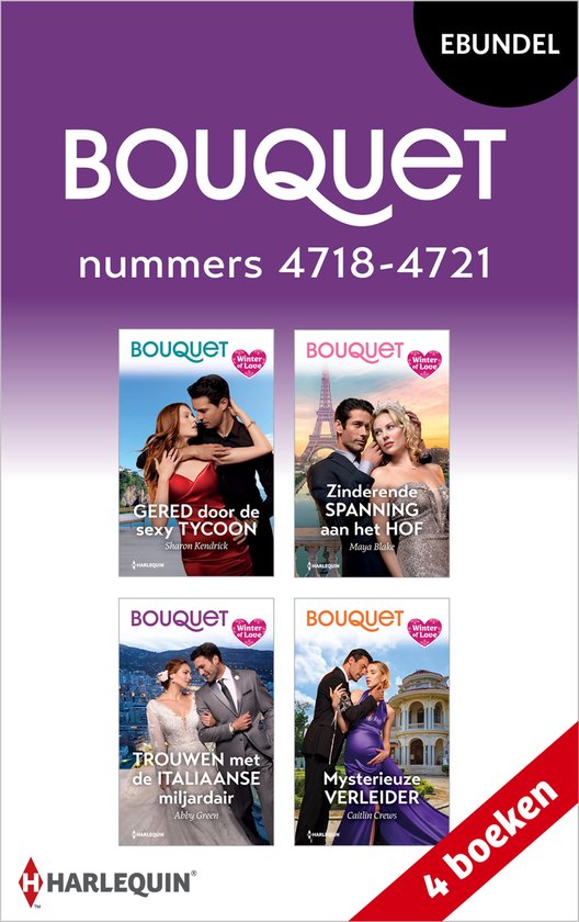 Bouquet e-bundel nummers 4718 - 4721