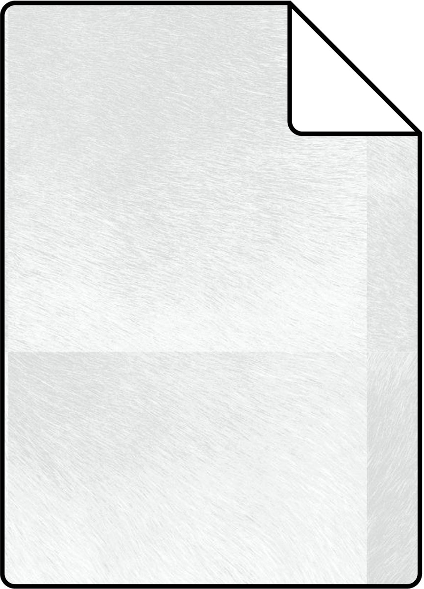 Proefstaal Origin Wallcoverings behang dierenhuid met vacht structuur licht warm grijs - 26.5 x 21 cm - 347485-S