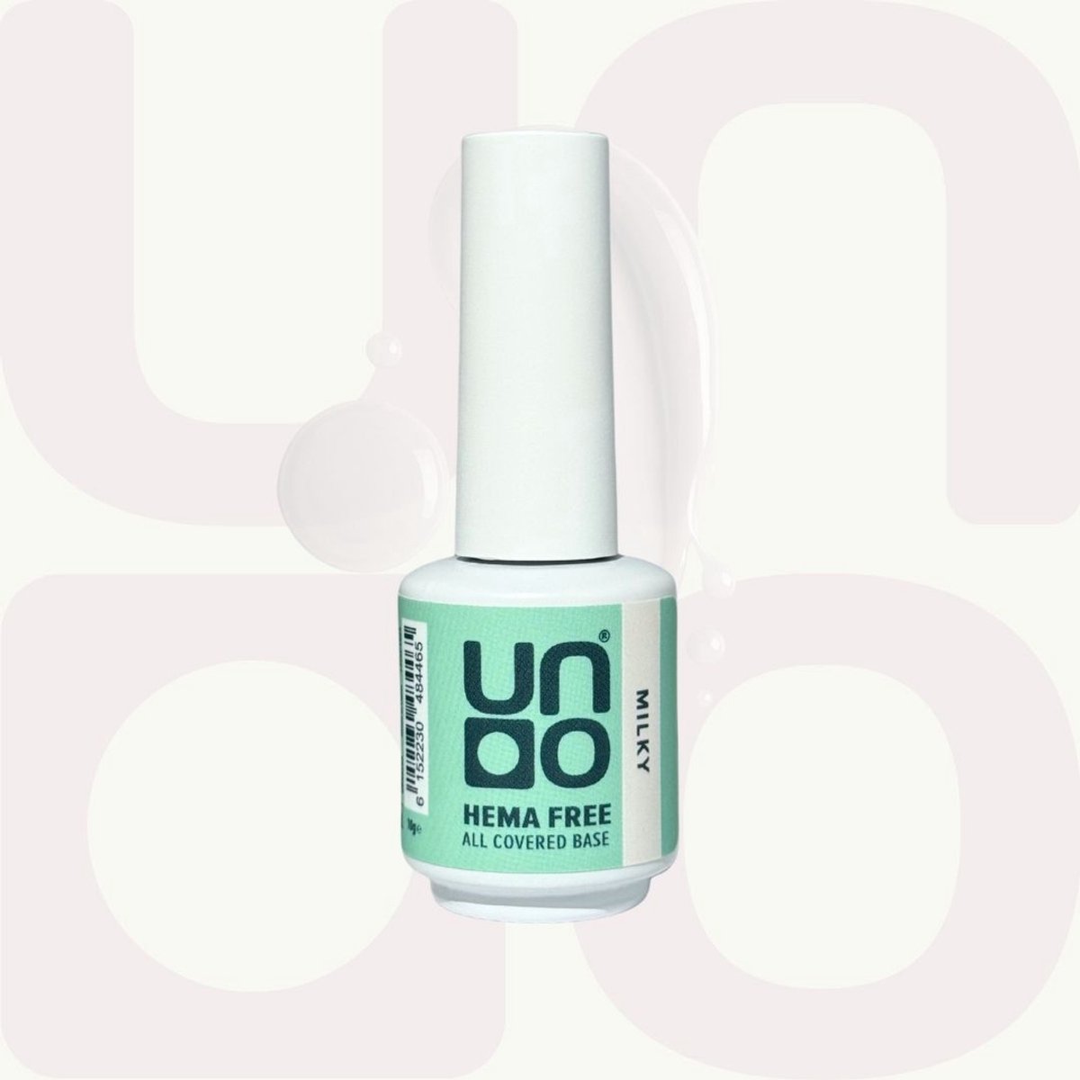 UNO All Covered Base gel - Camouflage base - HEMA-vrij - Milky (wit) - 10g