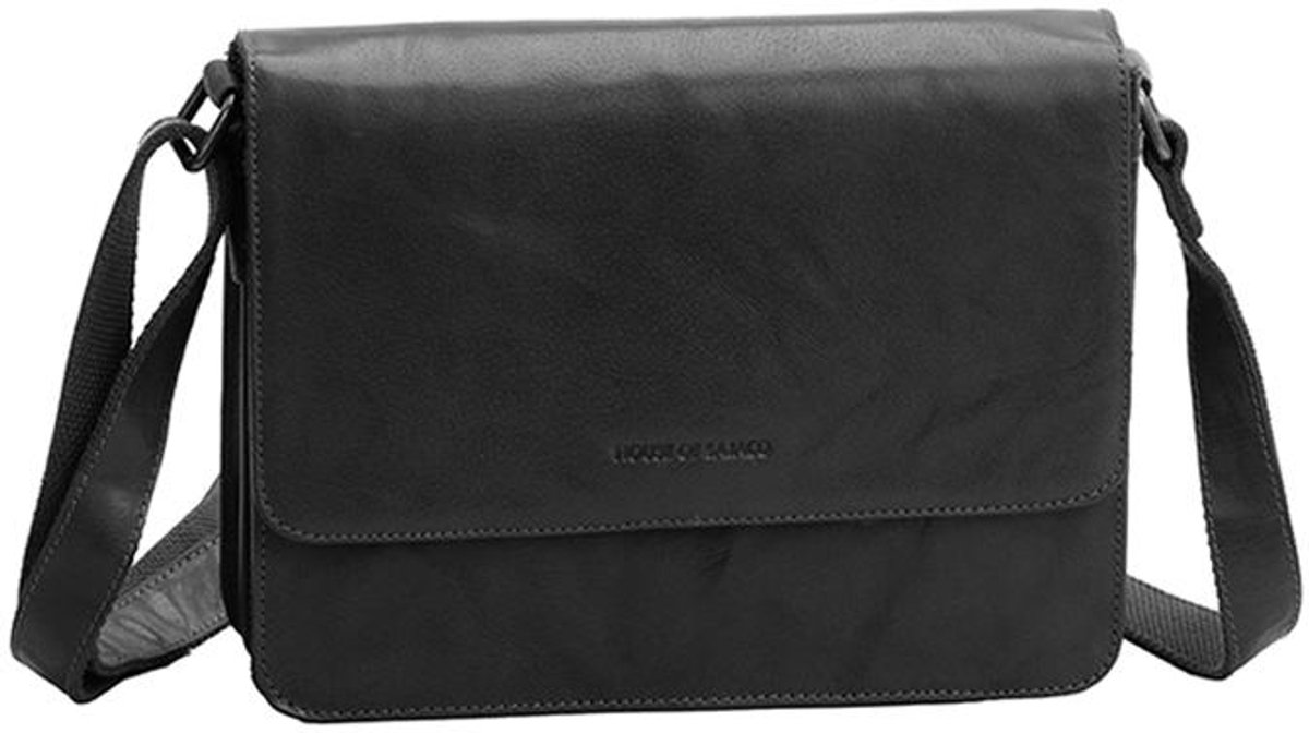 House of Sajaco House of Sajaco Kleine Schoudertas Dames - Leer - Zwart