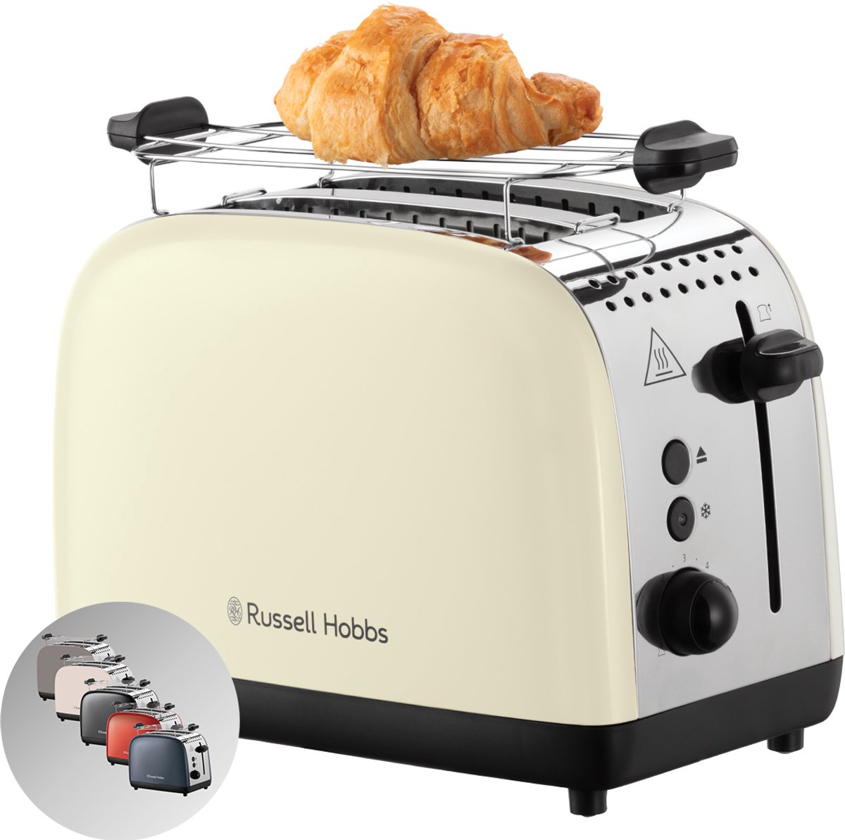 Russell Hobbs Colours Plus Broodrooster Crème 26551-56