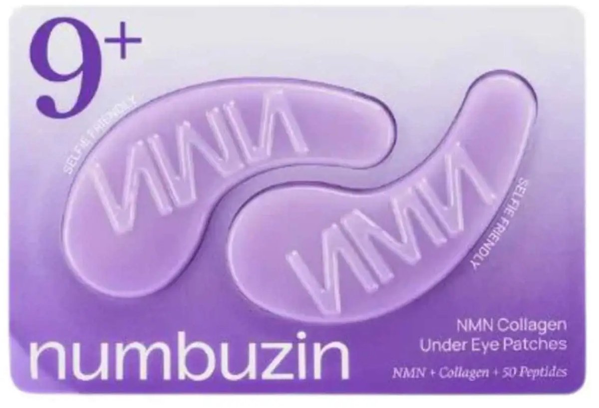 Numbuzin - No.9 NAD+ Collagen Under Eye Patches - 5 stuks van 2 paar