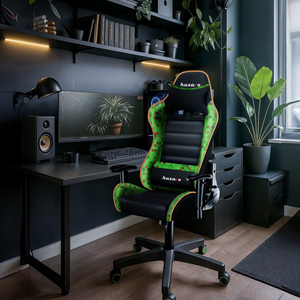 Huzaro Ranger 6.0 Gamestoel voor Kinderen Pixel Mesh - afbeelding 3